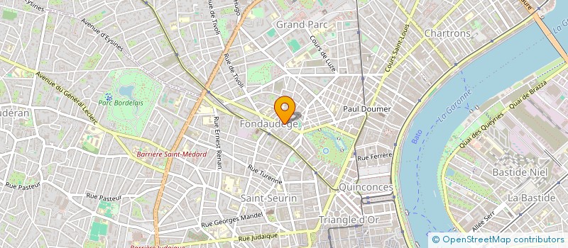 localisation de l'entreprise PIOLLETTE  BORDEAUX