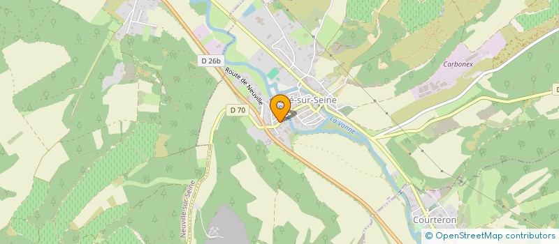 localisation de l'entreprise PION LOCHEY  GYE-SUR-SEINE