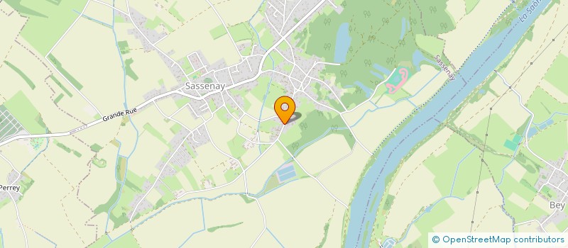 localisation de l'entreprise PION STEPHANE PRODUCTION  SASSENAY