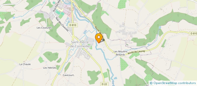 localisation de l'entreprise PIONIX  SAINT-PIERRE-DE-CORMEILLES