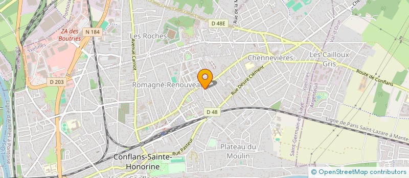 localisation de l'entreprise PIONNIER AUTO  CONFLANS-SAINTE-HONORINE