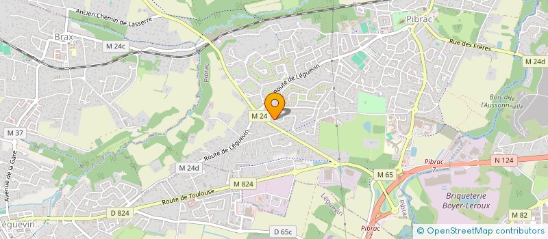 localisation de l'entreprise PIONNIER INVEST  PIBRAC