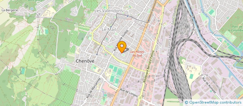 localisation de l'entreprise PIONNIERS DE FRANCE à CHENOVE