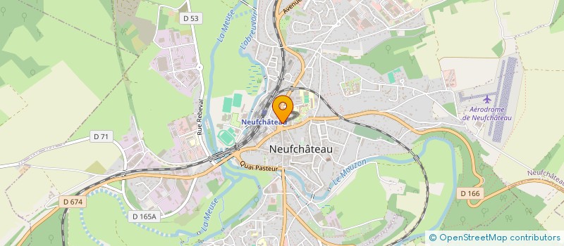 localisation de l'entreprise PIOT-BRABANT  NEUFCHATEAU