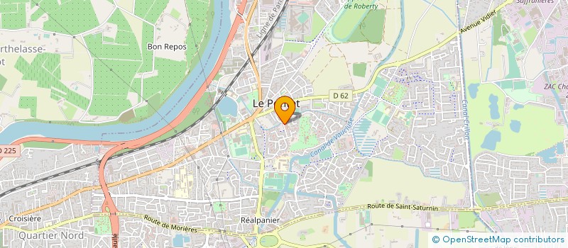 localisation de l'entreprise PIOT ET CA  MONTEUX