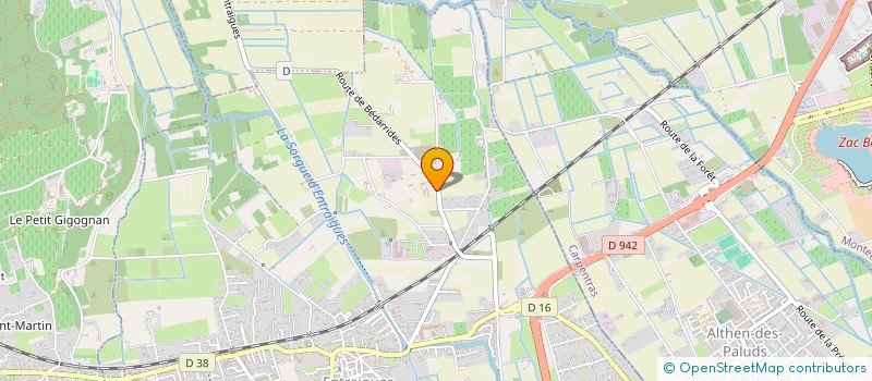 localisation de l'entreprise PIOT FRATIMMO  ENTRAIGUES-SUR-LA-SORGUE