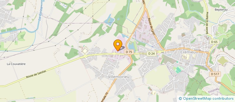 localisation de l'entreprise PIOTRANSPORTS  SAINT-ROMAIN-DE-JALIONAS