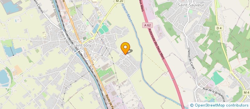 localisation de l'entreprise PIOU  SAINT-JORY