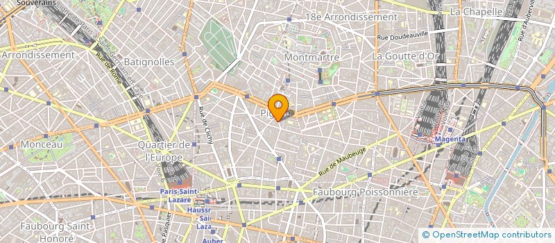 localisation de l'entreprise PIOVRA  PARIS