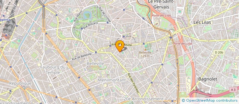 localisation de l'entreprise PIPA  PARIS