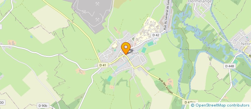 localisation de l'entreprise PIPA  LORQUIN