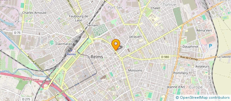 localisation de l'entreprise PIPAGA  REIMS