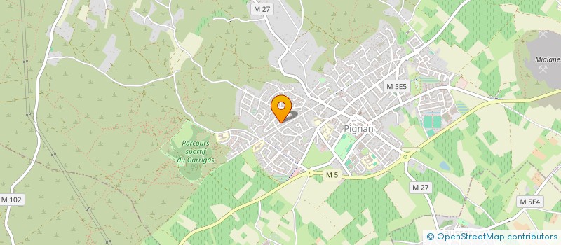 localisation de l'entreprise PIPAMIA à PIGNAN
