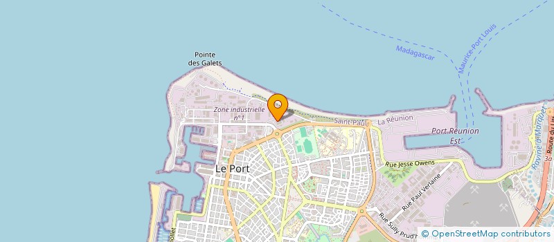 localisation de l'entreprise PIPANGAI-PRODUCTION  LE PORT