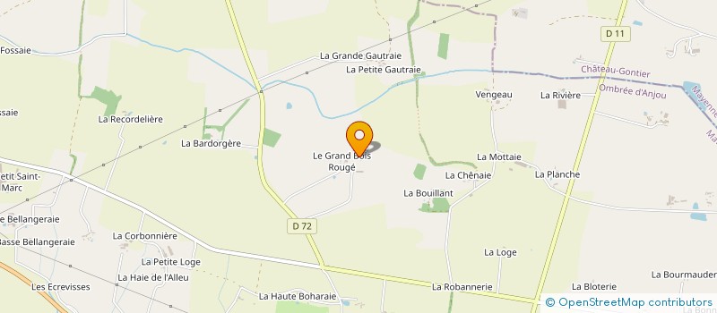 localisation de l'entreprise PIPARD à OMBREE D'ANJOU