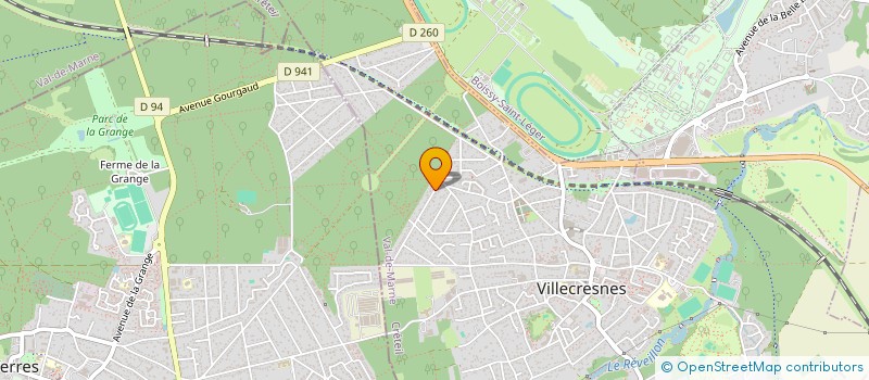 localisation de l'entreprise PIPE TRAIL  VILLECRESNES