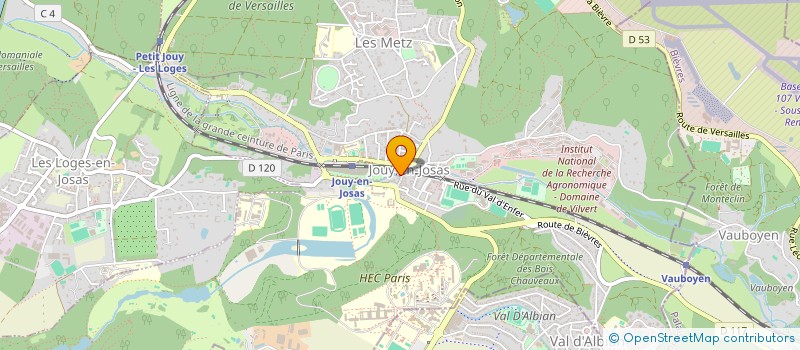 localisation de l'entreprise PIPELOTE à BIEVRES