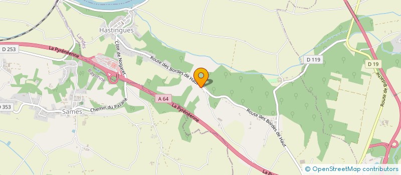 localisation de l'entreprise PIPERADE SOUTH WEST PIPERS ASSOCIATION  HASTINGUES