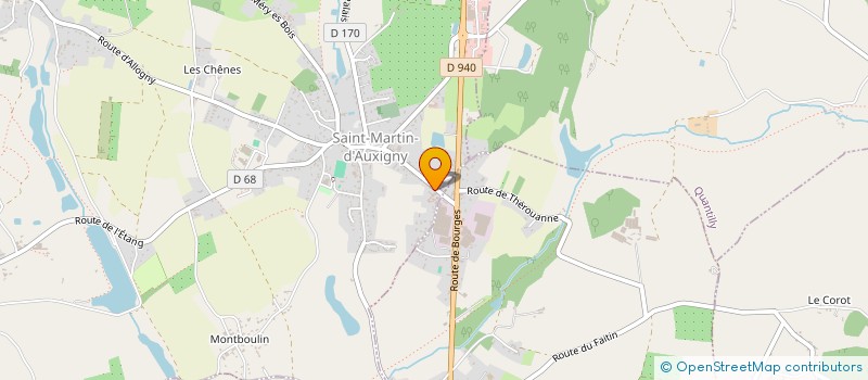 localisation de l'entreprise PIPIERE - REPUBLIQUE  SAINT-MARTIN-D'AUXIGNY