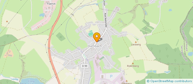 localisation de l'entreprise PIPING FHASION  HAMBACH