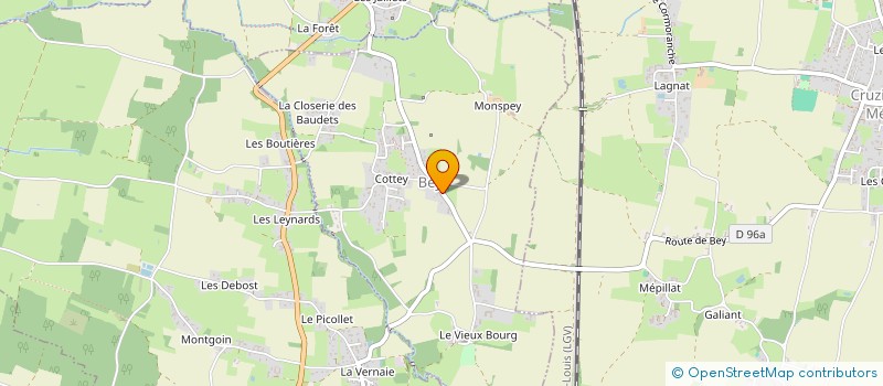 localisation de l'entreprise PIPIP  BEY