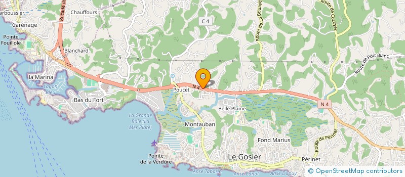 localisation de l'entreprise PIPIRIT à LE GOSIER