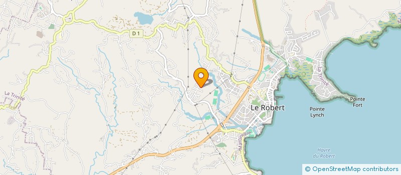 localisation de l'entreprise PIPIRITE  LE ROBERT