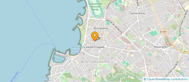 localisation de l'entreprise PIPISTRELLES à MARSEILLE