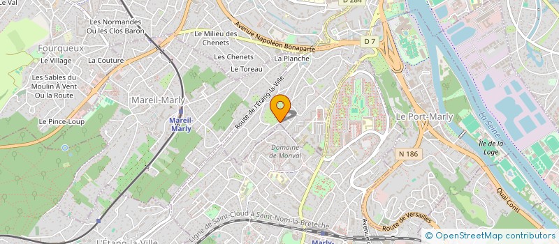 localisation de l'entreprise PIPOCA  LE PECQ