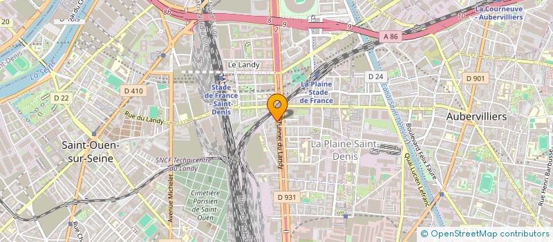 localisation de l'entreprise PIPOCAS à SAINT-DENIS