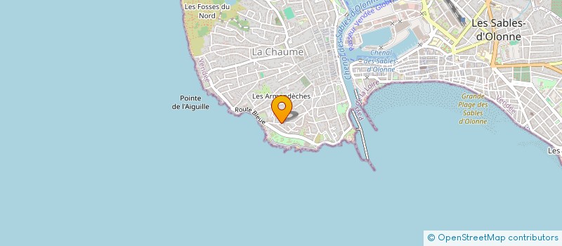 localisation de l'entreprise PIPOL à LES SABLES D'OLONNE