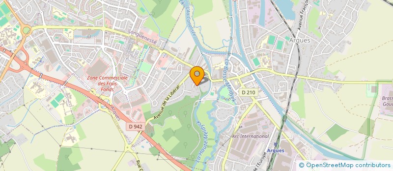 localisation de l'entreprise PIPSILY  ARQUES