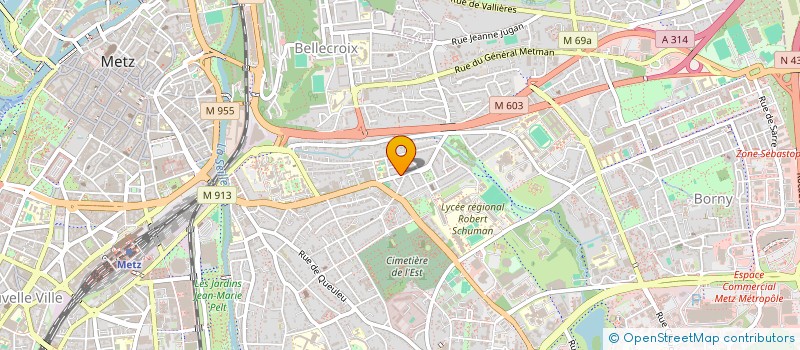 localisation de l'entreprise PIQPOINT  METZ