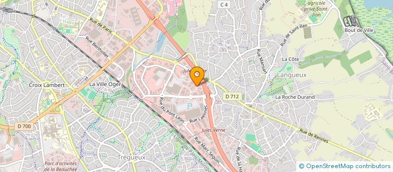 localisation de l'entreprise PIQUE  LANGUEUX