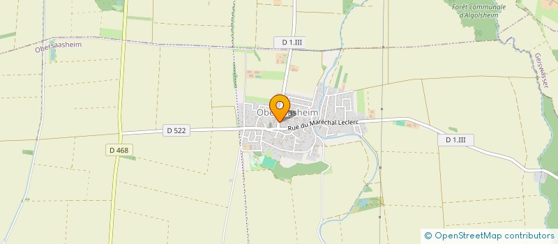 localisation de l'entreprise PIQUE ET PATCH  OBERSAASHEIM