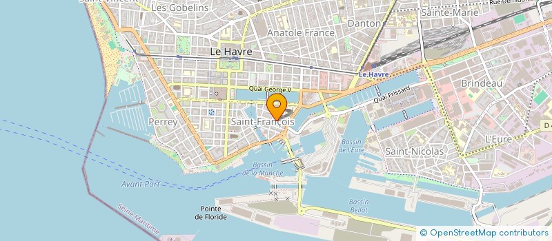 localisation de l'entreprise PIQUENOT FRERES à LE HAVRE