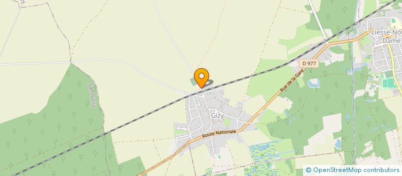 localisation de l'entreprise PIQUET TUTIN  GIZY