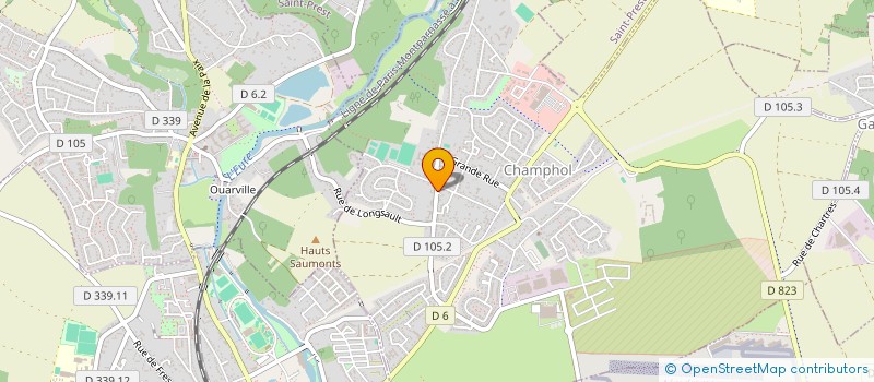 localisation de l'entreprise PIQUETTE DE LUXE à CHAMPHOL