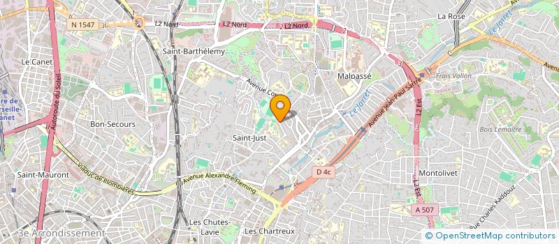 localisation de l'entreprise PIQUETTE MARSEILLE à MARSEILLE