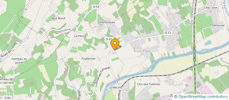 localisation de l'entreprise PIQUIMMO à TROIS-PALIS