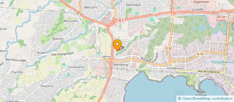 localisation de l'entreprise PIQUIMMO  BAIE-MAHAULT