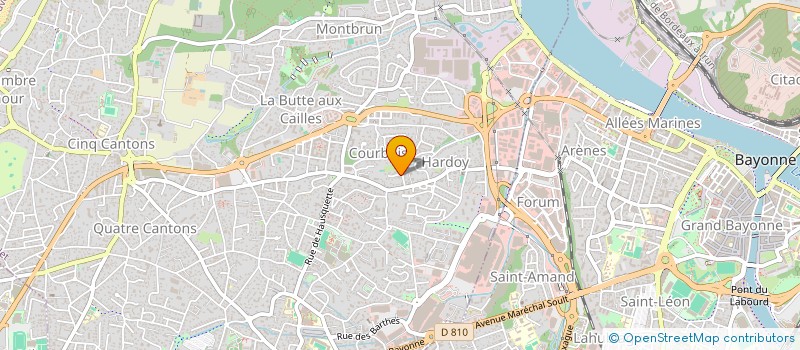 localisation de l'entreprise PIR2-64 à ANGLET