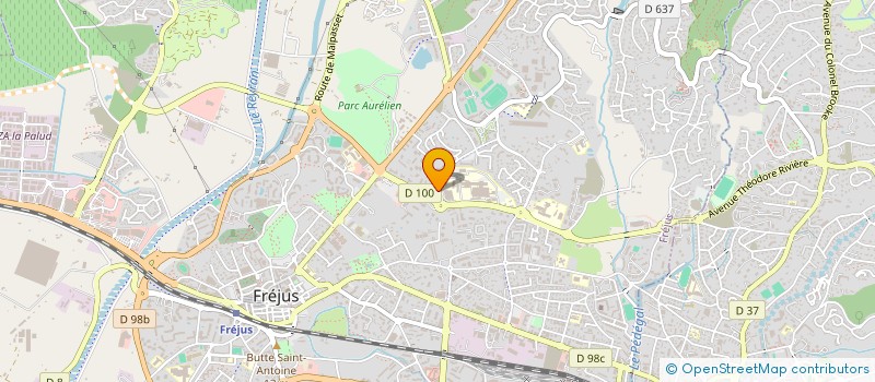 localisation de l'entreprise PIR2M ETUDES CONSEILS & FORMATIONS à FREJUS