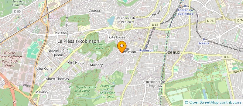 localisation de l'entreprise PIRAGONE à LE PLESSIS-ROBINSON