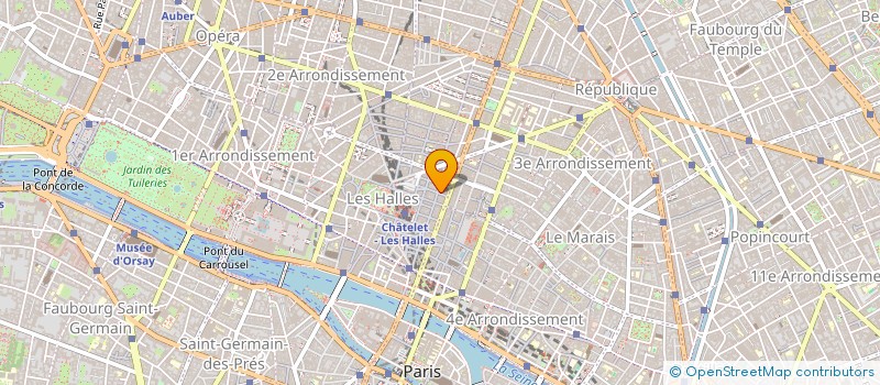 localisation de l'entreprise PIRAH  PARIS