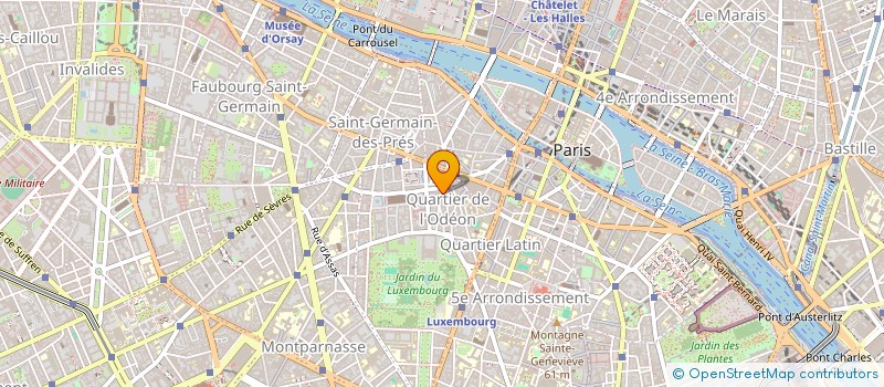 localisation de l'entreprise PIRANESI MARE  PARIS