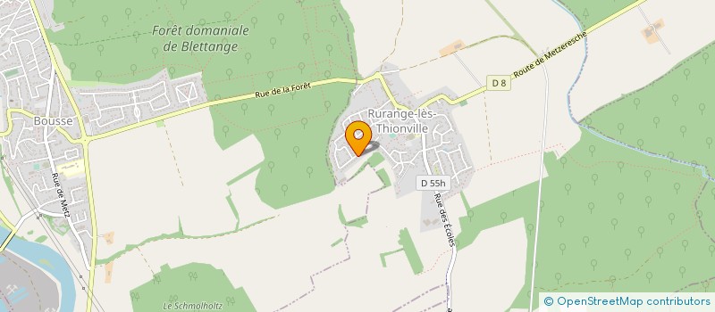 localisation de l'entreprise PIRARD EXPERTISE  RURANGE-LES-THIONVILLE