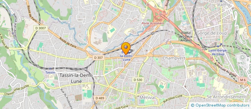 localisation de l'entreprise PIRATA  TASSIN-LA-DEMI-LUNE