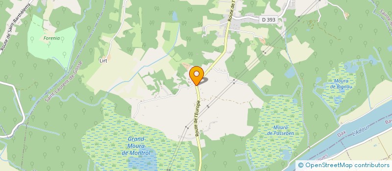 localisation de l'entreprise PIRATE CANNERY  SAINT-LAURENT-DE-GOSSE