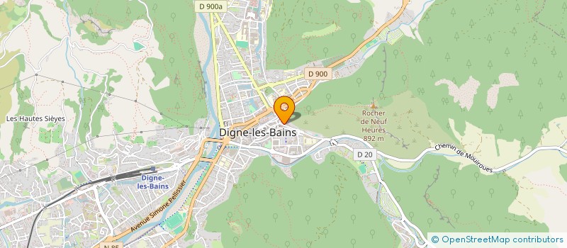 localisation de l'entreprise PIRATERIE à DIGNE-LES-BAINS